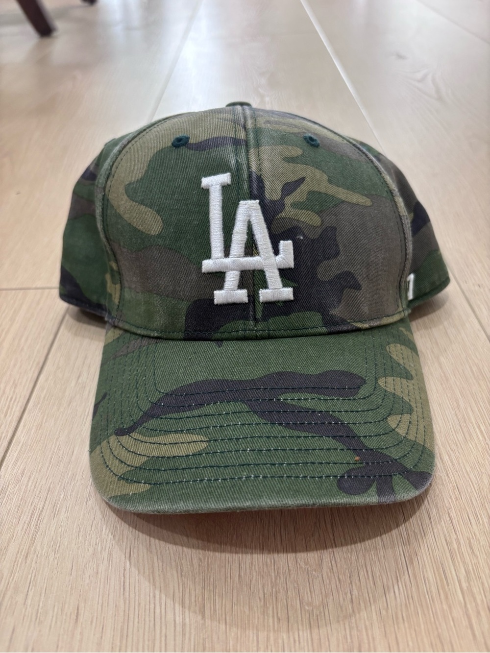 LA Dodgers Camo Baseball Cap